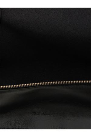 Trousse da bagno in pelle martellata nera RICK OWENS | RR02E1413LGW09